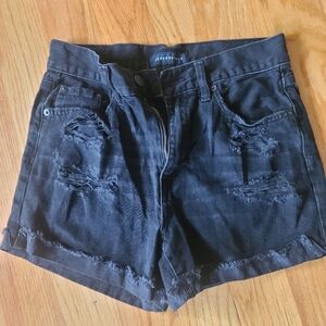 Aeropostale Mom shorts size 2 black